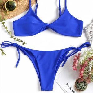 Zaful Blue Bikini Set
